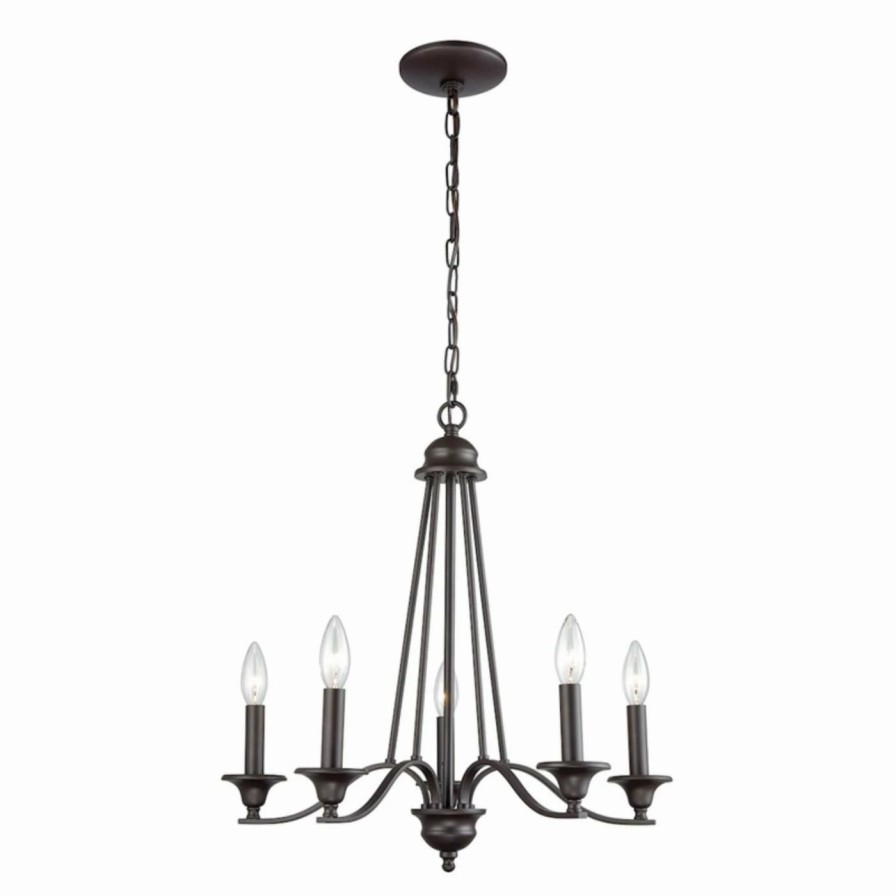 Candle * | Deals Candle Thomas Lighting Farmington Cn110521 Chandelier