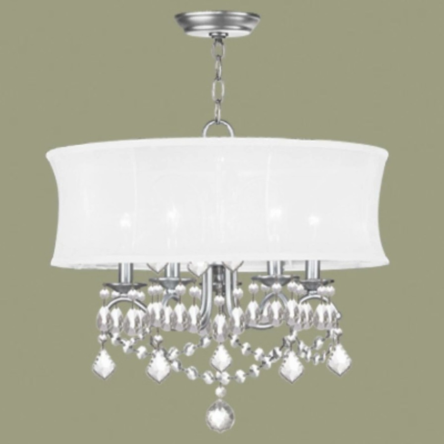 Chandeliers * | Buy Livex Lighting Drum Bella Chandelier