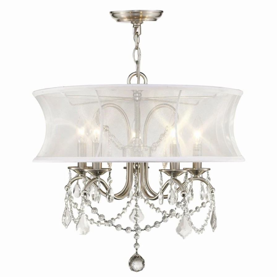 Chandeliers * | Buy Livex Lighting Drum Bella Chandelier