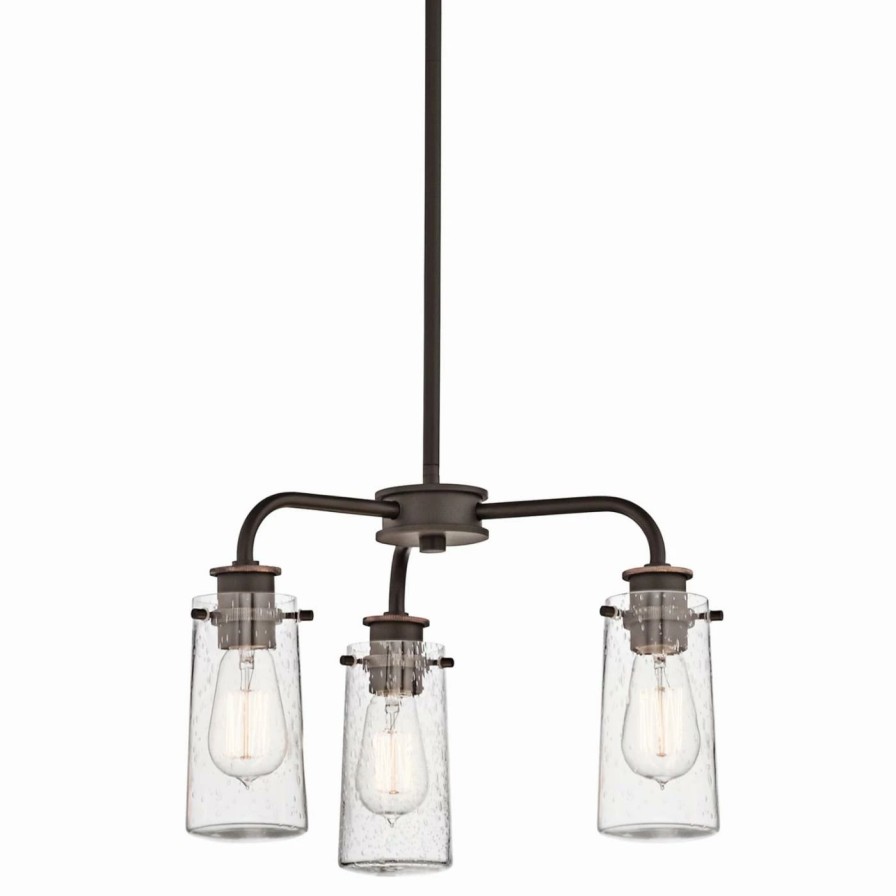 Chandeliers * | Promo Edison Bulb Kichler Braelyn 43057Oz Chandelier