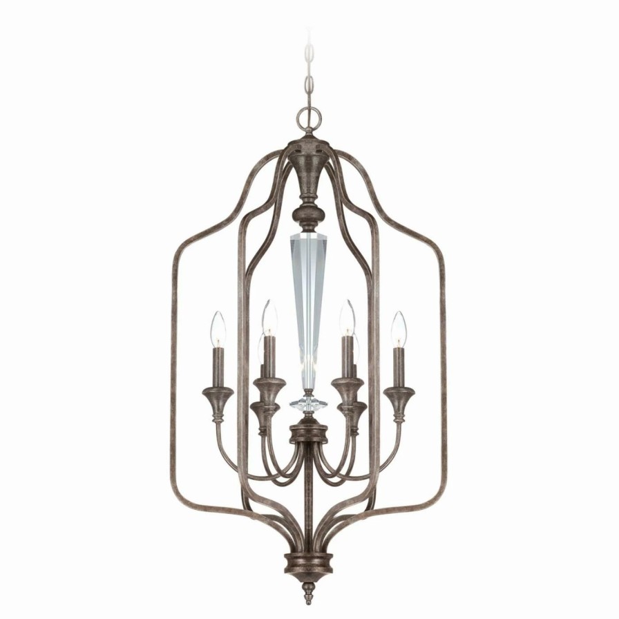 Chandeliers * | Best Sale Jeremiah Candle Craftmade Boulevard 26736-Mb Chandelier