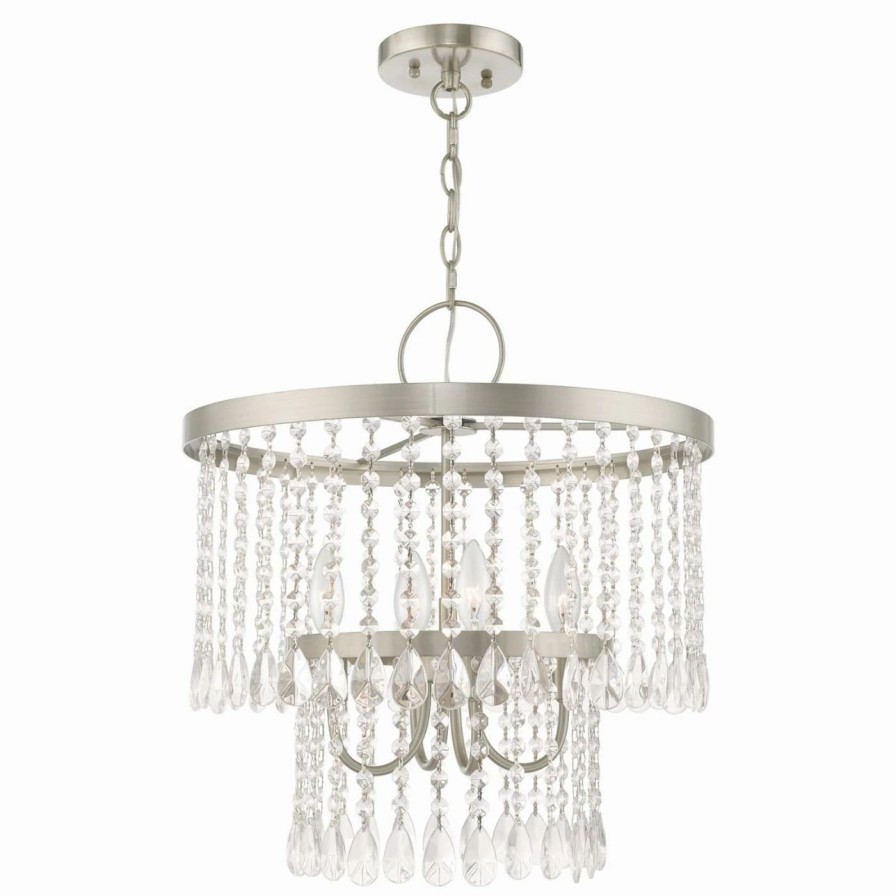 Chandeliers * | Budget Drum Livex Lighting Elizabeth 5106 Chandelier