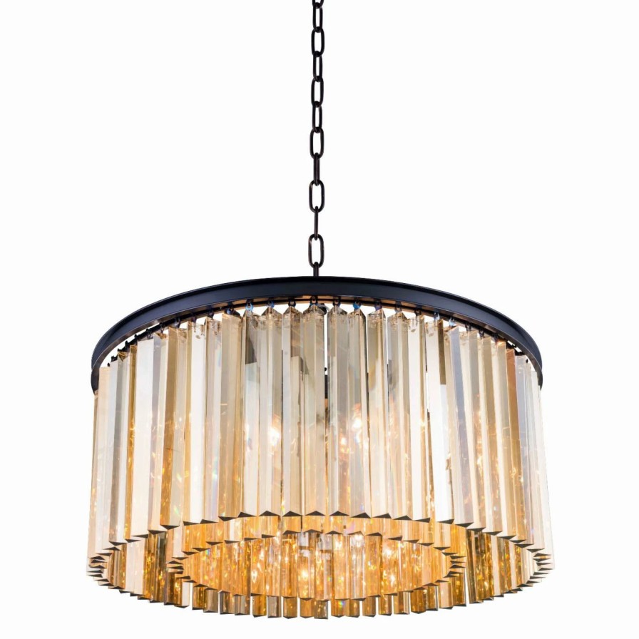 Crystal * | Hot Sale Crystal Urban Classic Sydney Collection 31.5 In. Chandelier