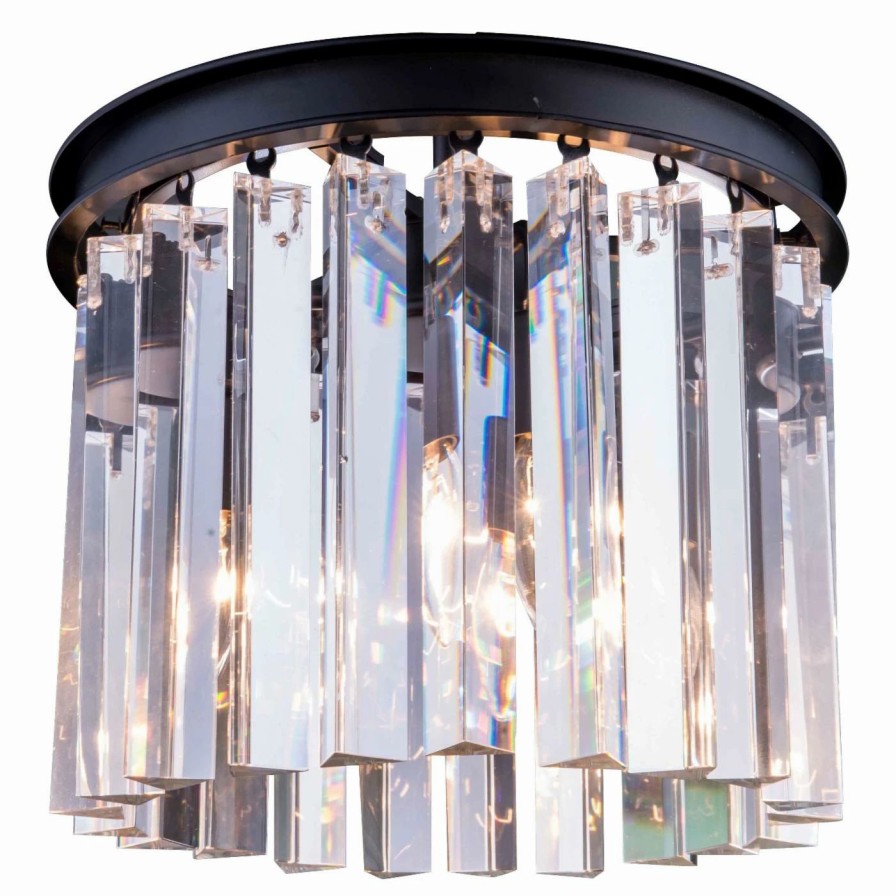 Chandeliers * | Cheapest Urban Classic Sydney Collection 12 In. Flush Mount Chandelier