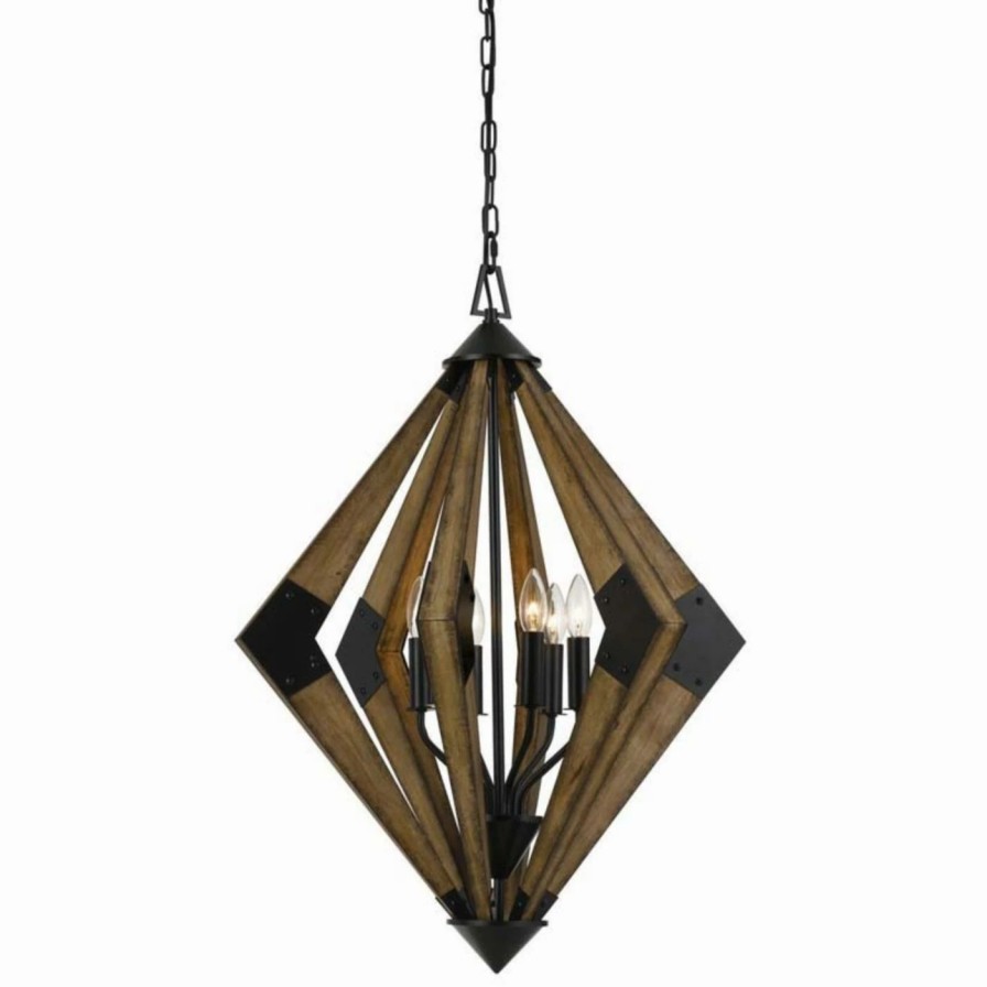 Chandeliers * | Budget Cage Cal Lighting Arezzo Fx-3679 Chandelier