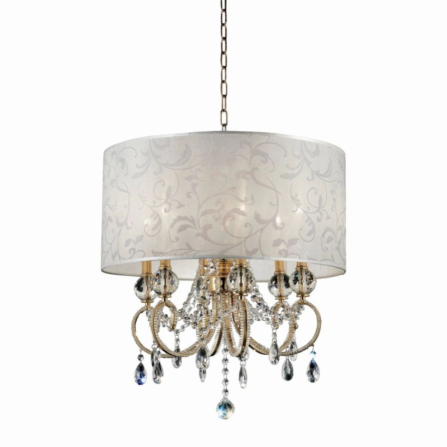 Chandeliers * | Promo Drum Furniture Of America Janelle Chandelier