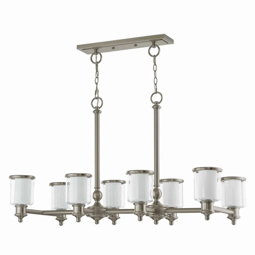 Chandeliers * | Best Deal Livex Lighting Middlebush 40208 Linear Chandelier