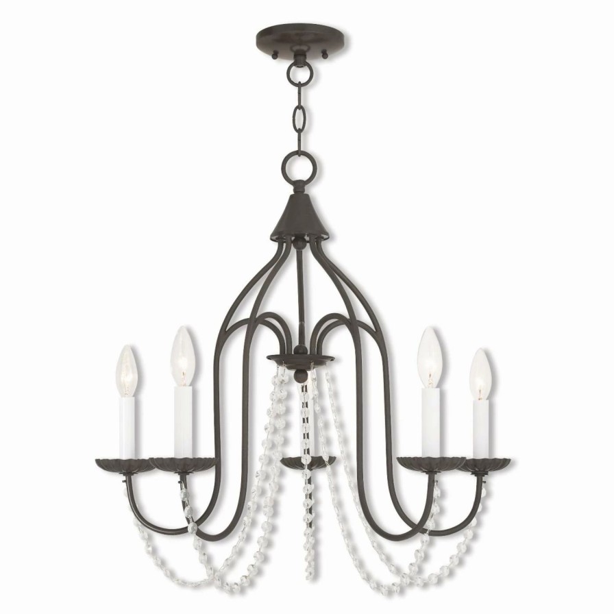 Candle * | Cheapest Livex Lighting Candle Livex Alessia 40795 Chandelier