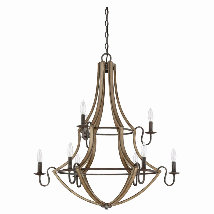 Candle * | Best Deal Candle Quoizel Shire Shr5009Rk Chandelier