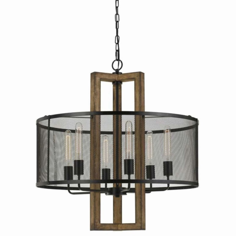 Chandeliers * | Outlet Drum Cal Lighting Monza Fx-3678-6 Chandelier