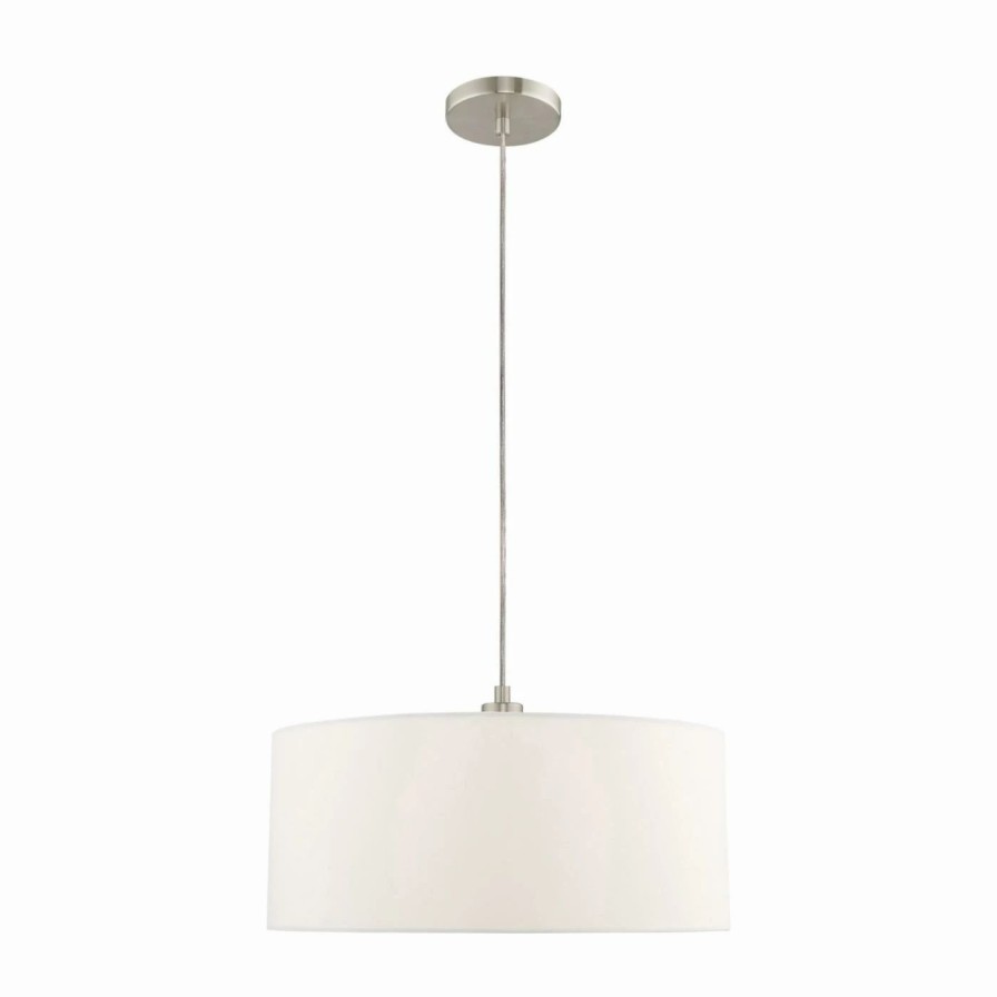 Chandeliers * | Outlet Drum Livex Lighting Clark 41090-91 Chandelier