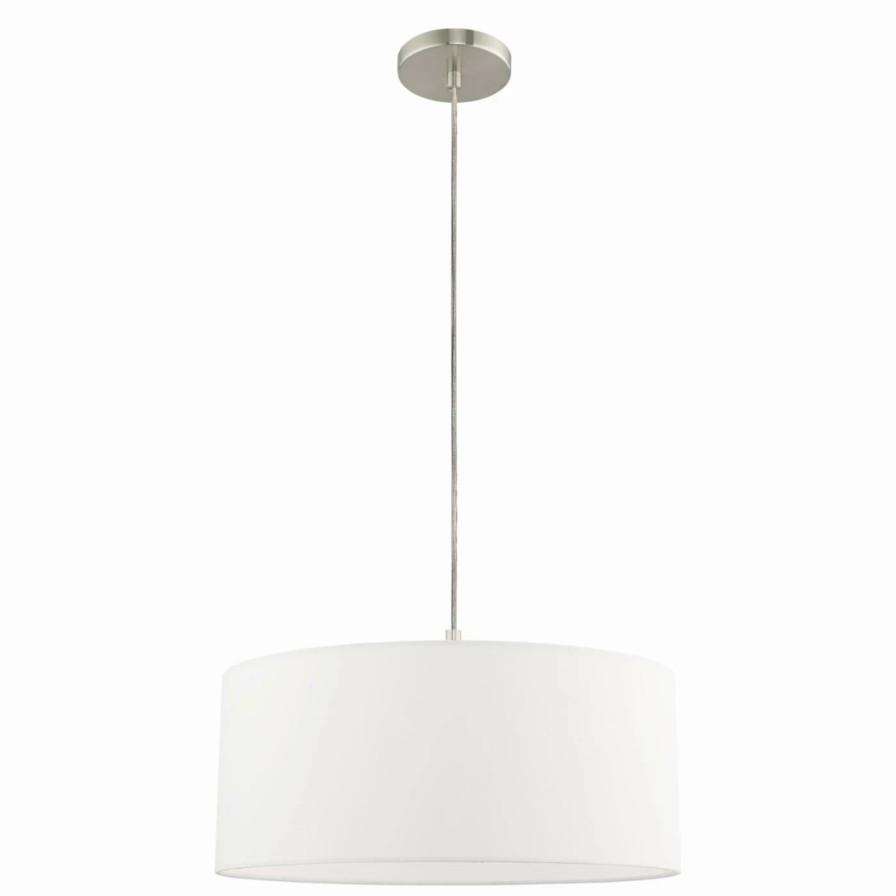 Chandeliers * | Outlet Drum Livex Lighting Clark 41090-91 Chandelier