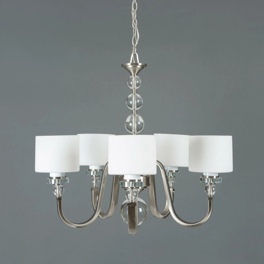 Crystal * | Discount Crystal Yosemite Home Decor Mitchell Peak 2009-5U Chandelier