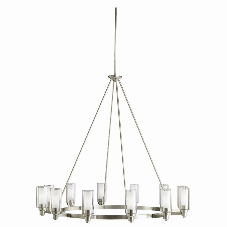 Chandeliers * | Hot Sale Wagon Wheel Kichler Circolo 2347 Chandelier 44.5 In.