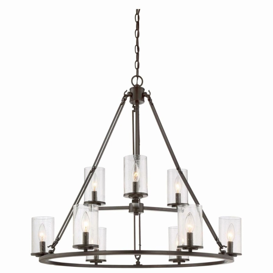 Candle * | Best Pirce Candle Quoizel Buchanan Bcn5009Wt Chandelier