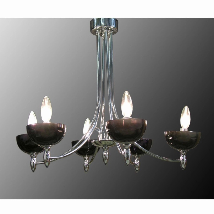 Candle * | Best Deal Candle Warehouse Of Tiffany Ariana Rl1331/6 Crystal Chandelier