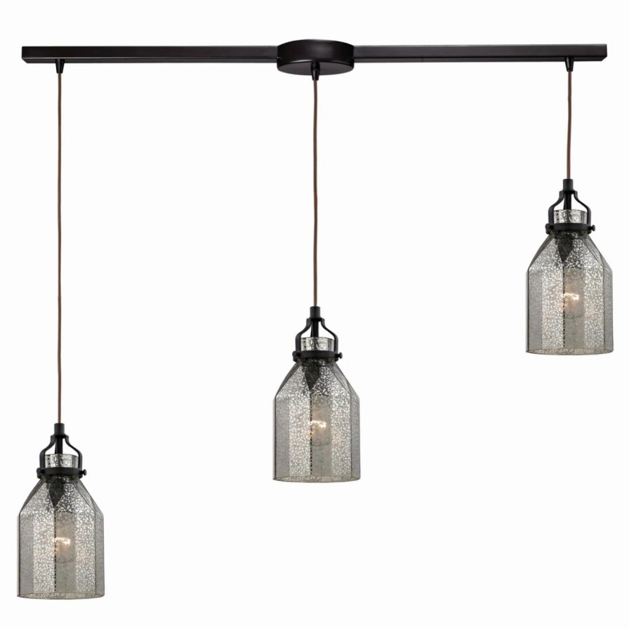 Chandeliers * | Discount Linear Elk Lighting Danica 46009/3L 3 Light Chandelier