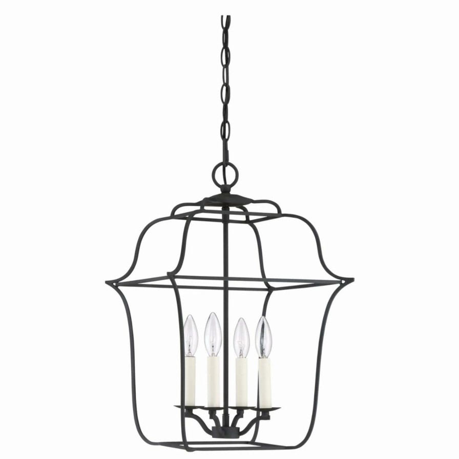 Chandeliers * | Deals Candle Quoizel Gallery Gly520 Cage Chandelier