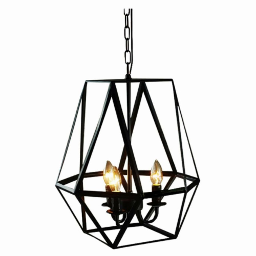 Chandeliers * | Deals Cage Warehouse Of Tiffany Edison Shandie Ld4010 Chandelier