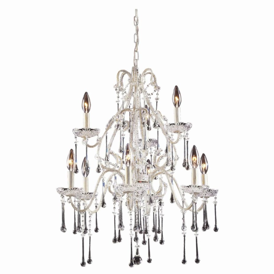 Candle * | Deals Crystal Elk Lighting Opulence 25W In. Chandelier