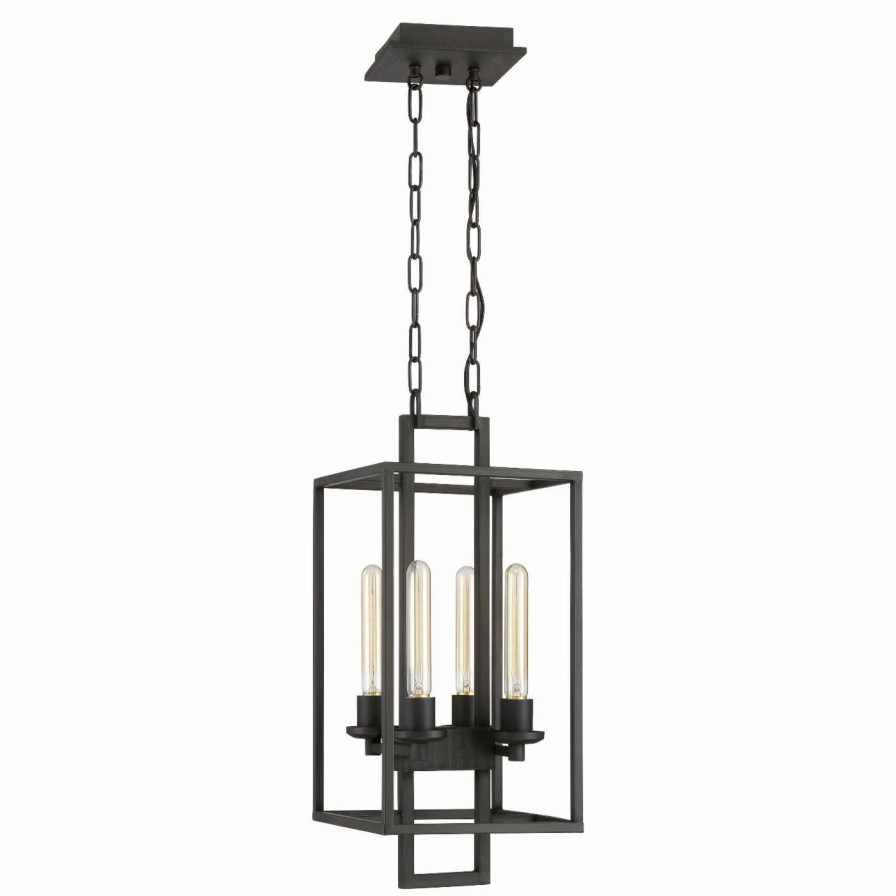 Chandeliers * | Best Deal Jeremiah Edison Bulb Craftmade Cubic 41534Chandelier