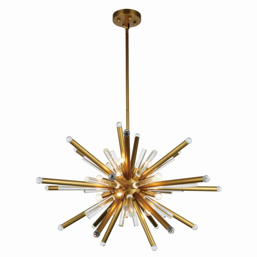 Chandeliers * | Budget Sputnik Urban Classic Maxwell 1141G38 Chandelier