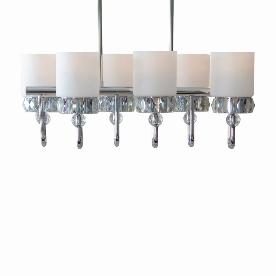 Chandeliers * | Wholesale Decor Therapy Cora Ch1924 Linear Trestle Chandelier