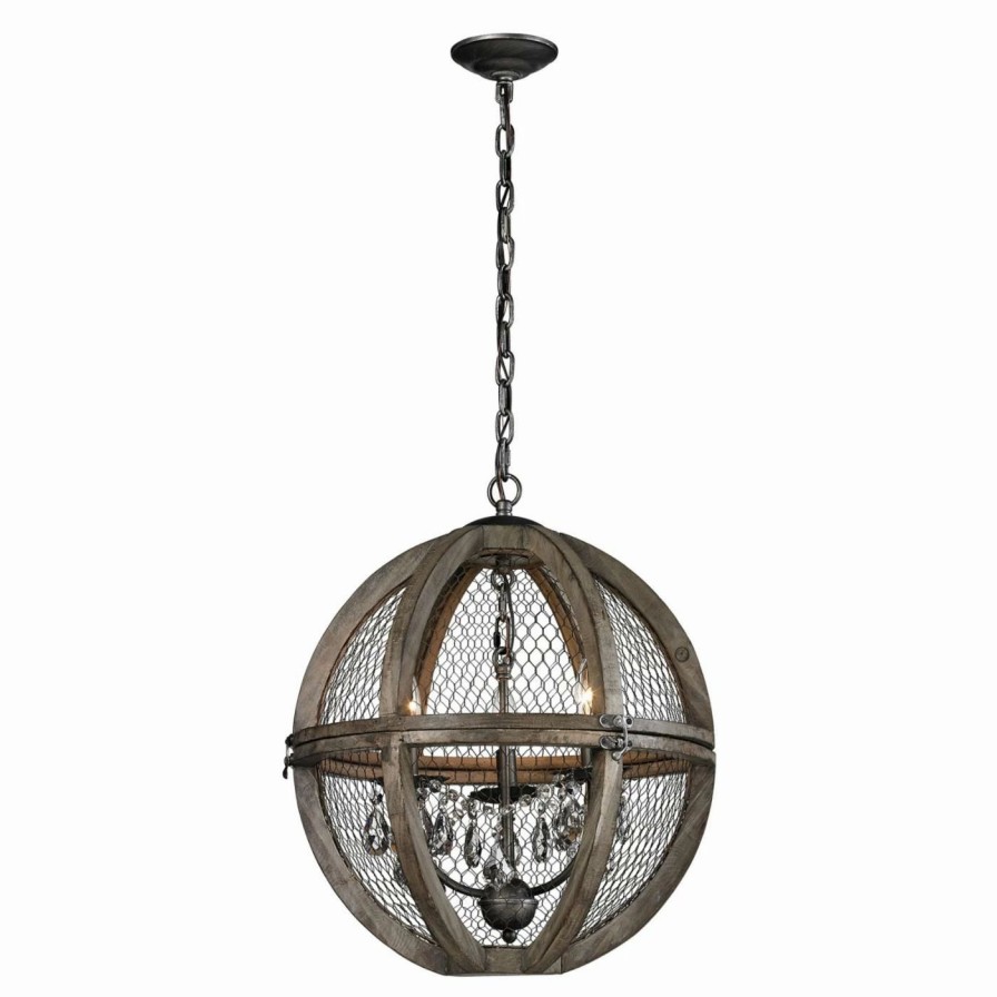 Chandeliers * | Best Sale Dimond Home Globe Elk Lighting Renaissance Invention 140-007 Chandelier