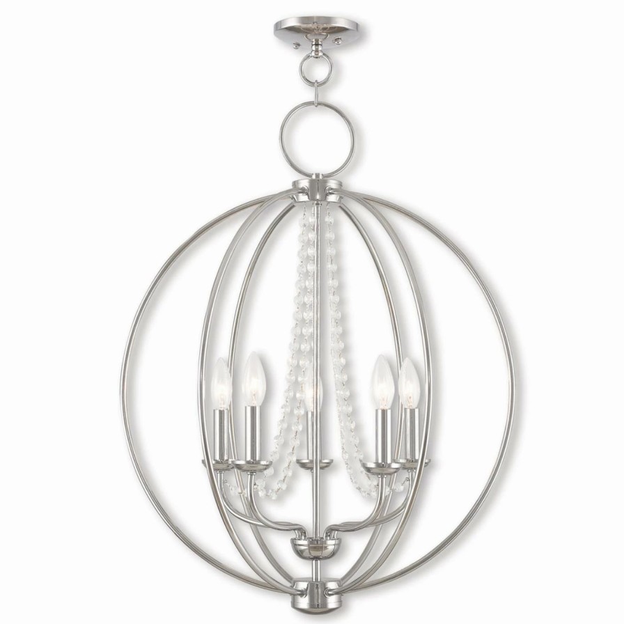 Chandeliers * | Buy Globe Livex Lighting Arabella 40915 Chandelier