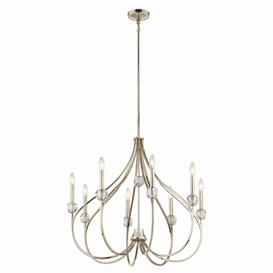 Candle * | Brand New Candle Kichler Eloise 43721 Chandelier