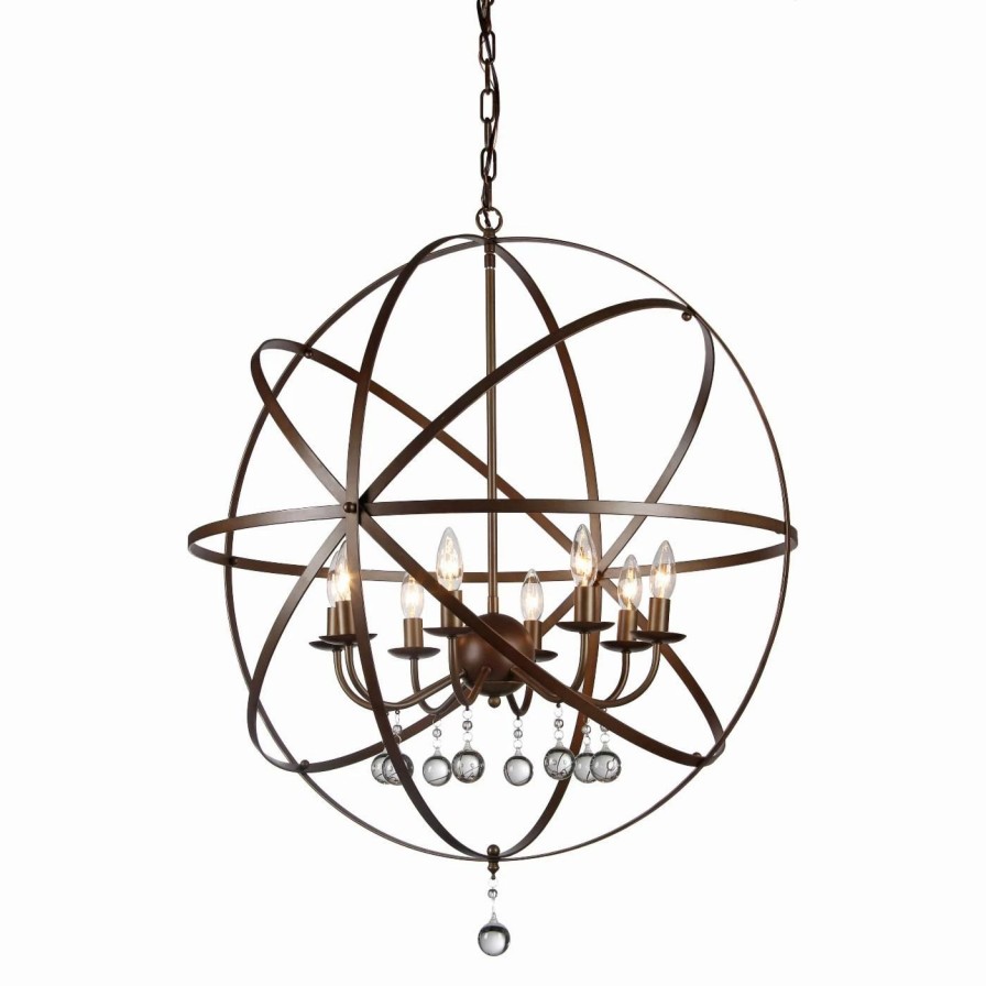 Chandeliers * | Buy Globe Warehouse Of Tiffany Jossie Rl8042 Chandelier