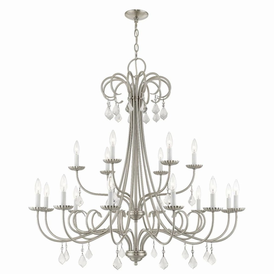 Candle * | New Candle Livex Lighting Daphne 18 Light Chandelier