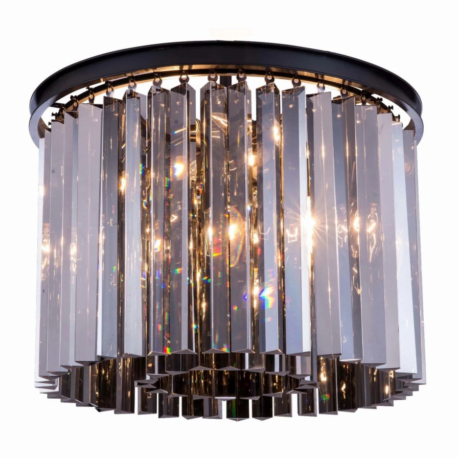 Chandeliers * | Budget Urban Classic Sydney Collection 20 In. Flush Mount Chandelier