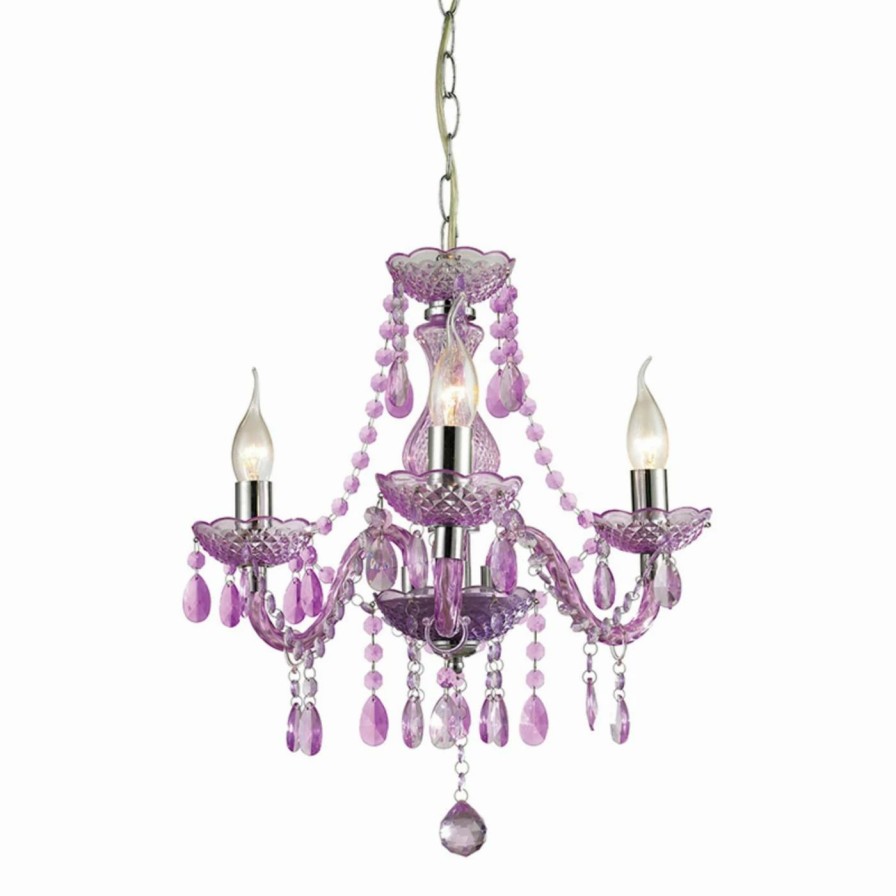 Candle * | Coupon Crystal Sterling Theatre 3 Light Mini Chandelier