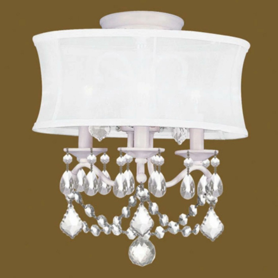 Chandeliers * | Promo Livex Lighting Flush Mount Livex Newcastle 6303 Convertible Pendant 13 Diam. In.