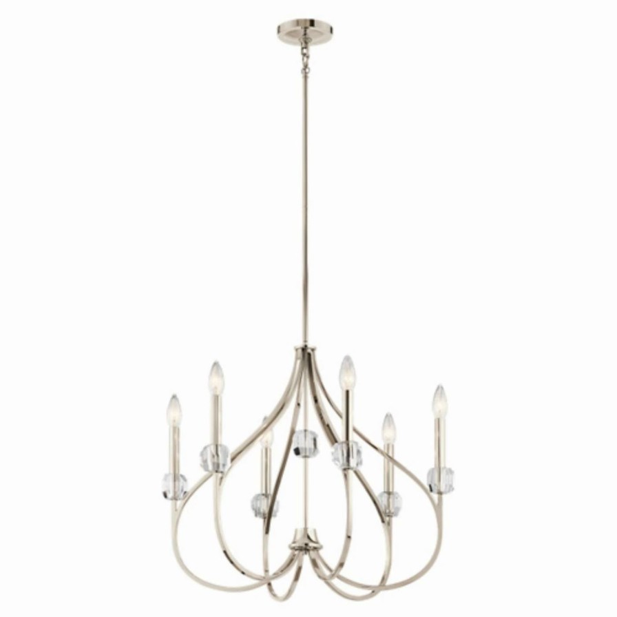 Candle * | Top 10 Candle Kichler Eloise 43720 Chandelier