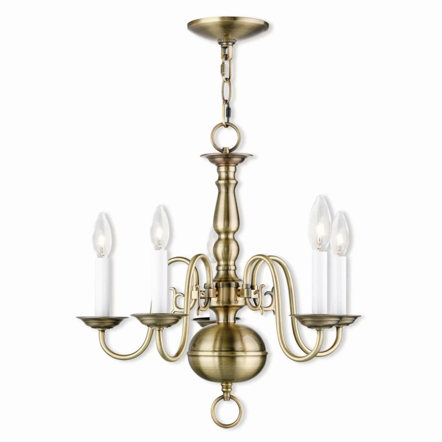 Candle * | Budget Candle Livex Lighting Williamsburgh Chandelier