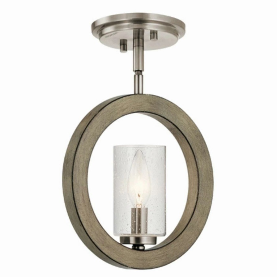 Chandeliers * | Hot Sale Kichler Grand Bank 43189 Mini Pendant/Wall Light