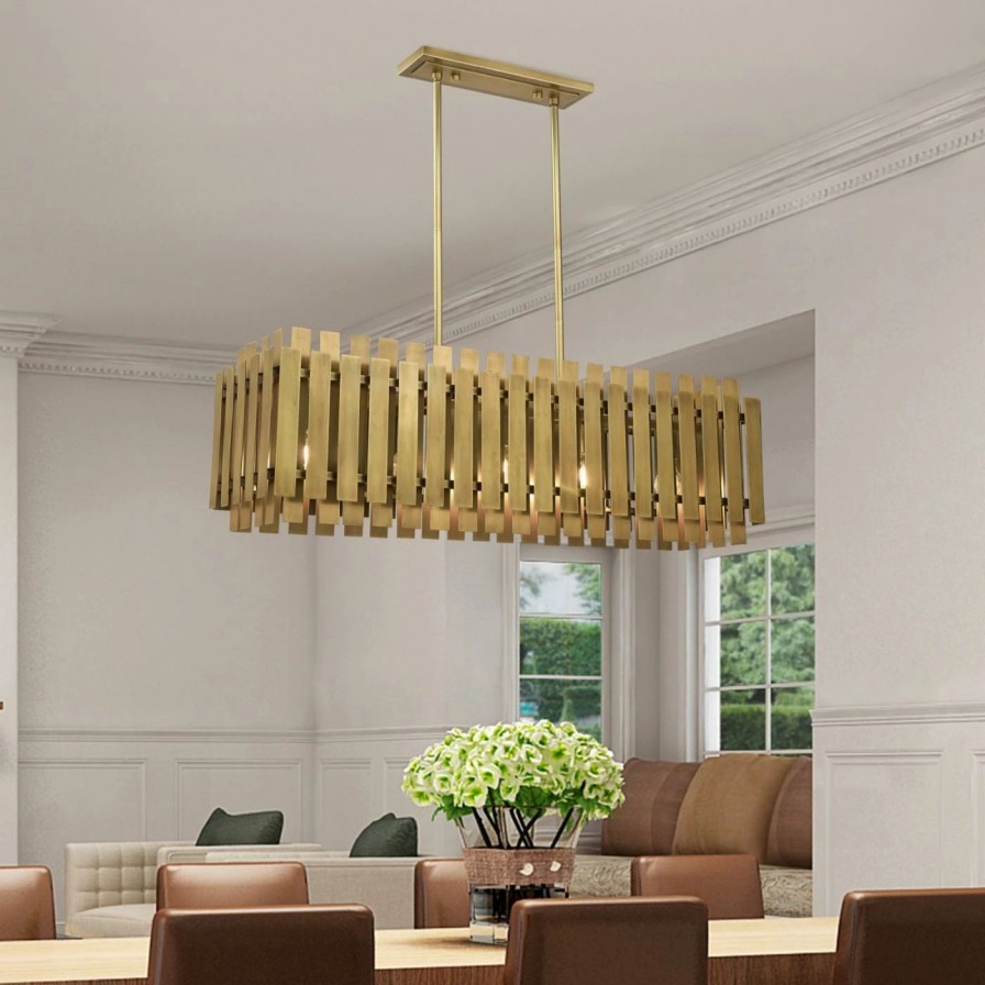 Chandeliers * | Top 10 Linear Livex Lighting Greenwich 52045-08 Chandelier