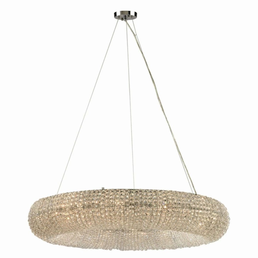 Crystal * | Budget Elk Lighting Crystal Ring 4529 Chandelier