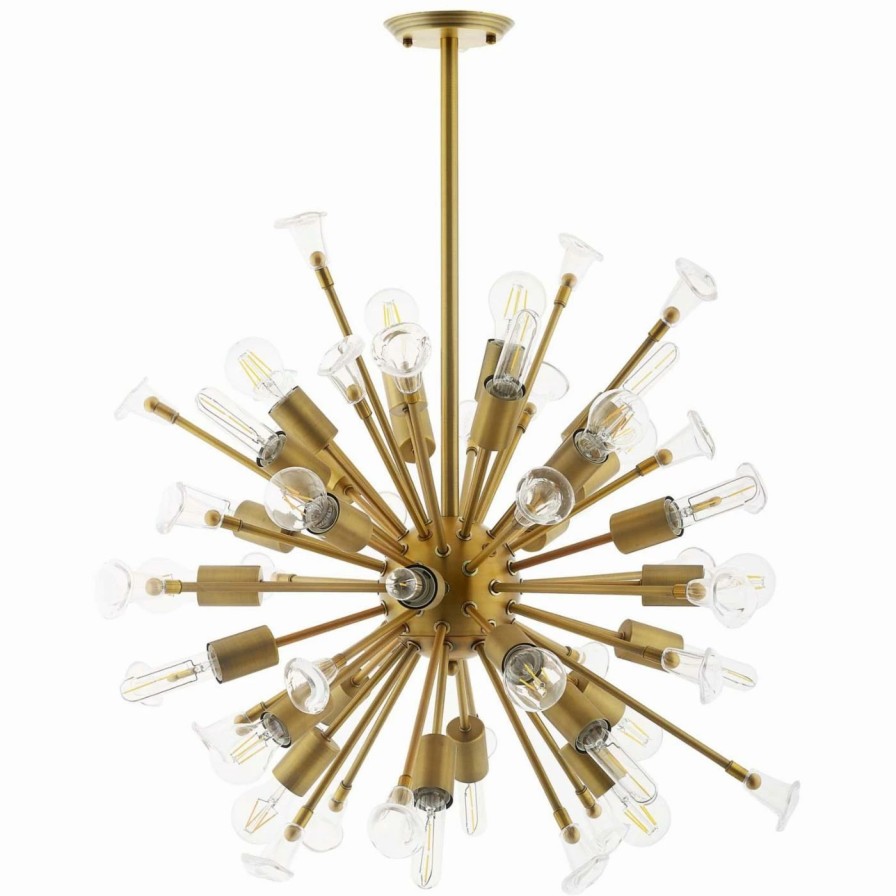 Chandeliers * | New Sputnik Modway Burst Eei-2893 Chandelier