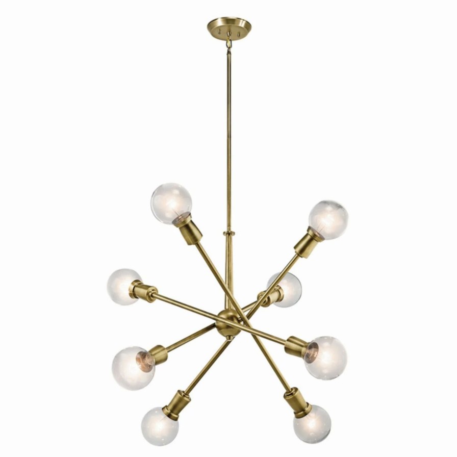 Chandeliers * | Best Pirce Sputnik Kichler Armstrong 43118Nbr Chandelier