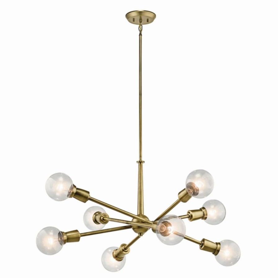 Chandeliers * | Best Pirce Sputnik Kichler Armstrong 43118Nbr Chandelier