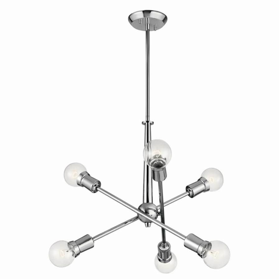 Chandeliers * | Buy Sputnik Kichler Armstrong 43095 Chandelier