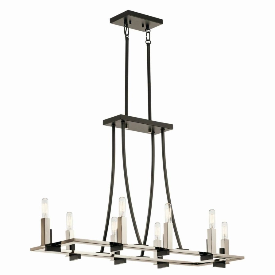 Chandeliers * | Cheapest Kichler Bensimone 43292 Linear Chandelier