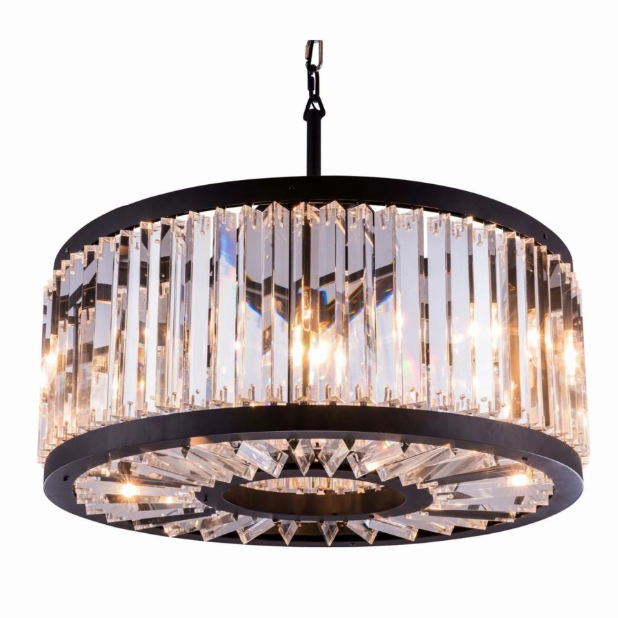 Chandeliers * | Best Sale Drum Urban Classic Chelsea Collection 28 In. Chandelier