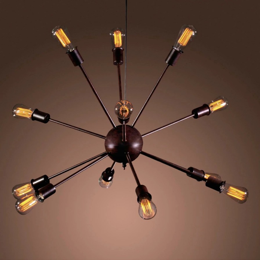 Chandeliers * | Wholesale Sputnik Warehouse Of Tiffany Jackstone Ld-4023 Chandelier