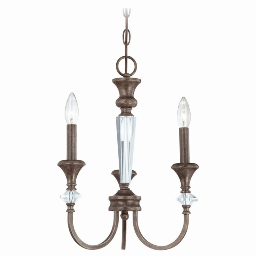 Candle * | Hot Sale Jeremiah Candle Craftmade Boulevard 26733-Mb Chandelier