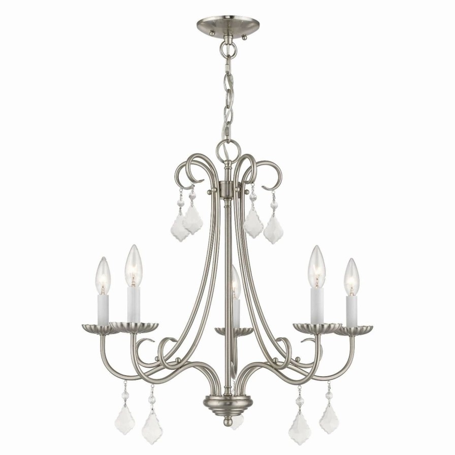 Candle * | Coupon Crystal Livex Lighting Daphne 40875 Chandelier