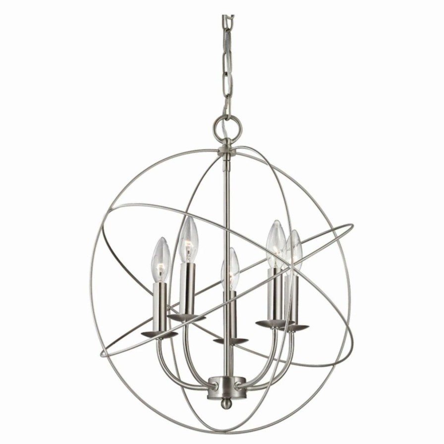 Chandeliers * | Best Sale Globe Thomas Lighting Williamsport 1515Ch Chandelier